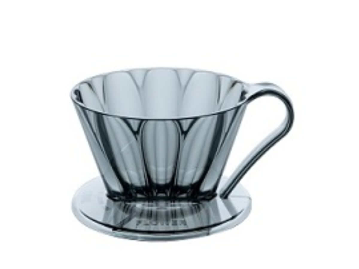 CAFEC | Cône d'infusion en Tritan Flower Dripper Oval - 101 (1-2 Cup)