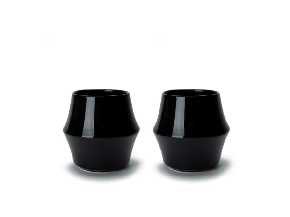 Kruve | Verres Cascade à espresso en porcelaine - Ensemble de 2