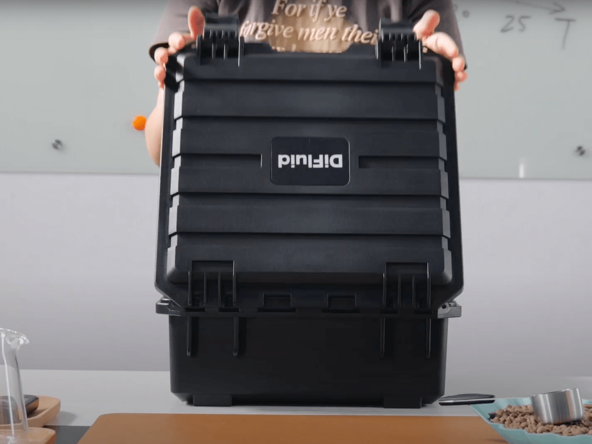 DiFluid | Omix - Analyse de la couleur du café vert et de la torréfaction