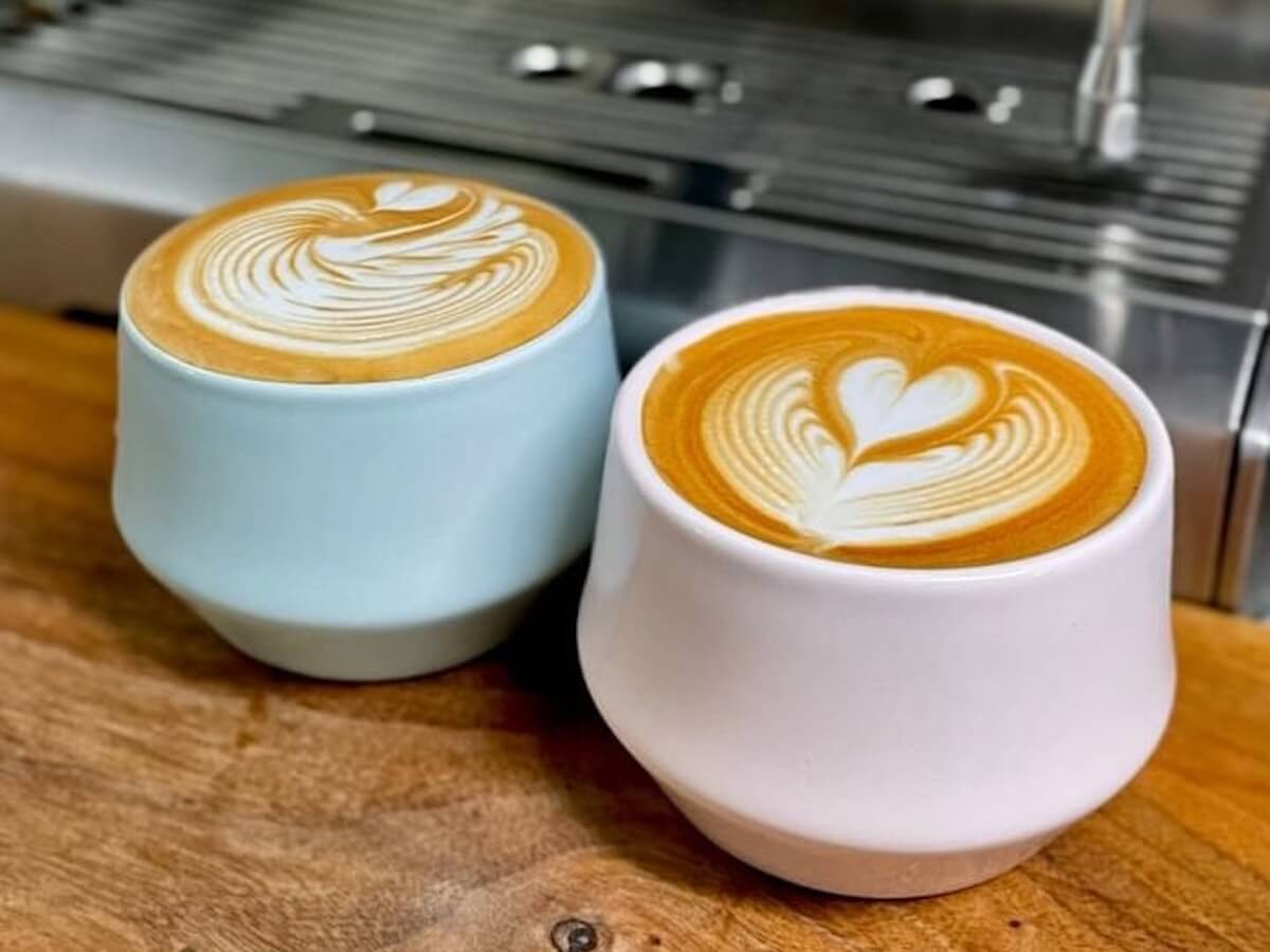 Kruve | Verre à Latte Imagine en Porcelain - Ensemble de 2
