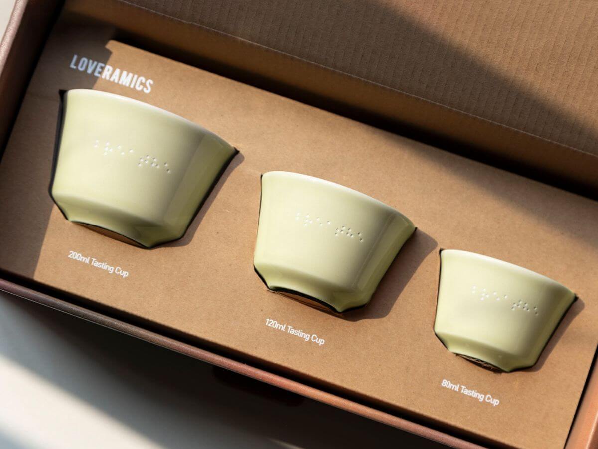 Loveramics | Ensemble cadeau de tasse de dégustation Mikael Jasin