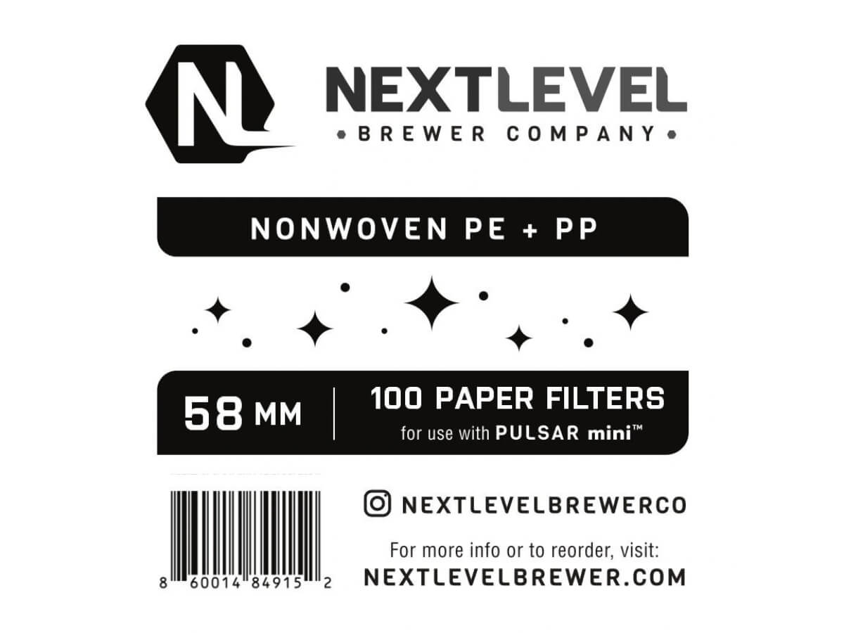 NextLevel | Filtres à café Pulsar - PE + PP