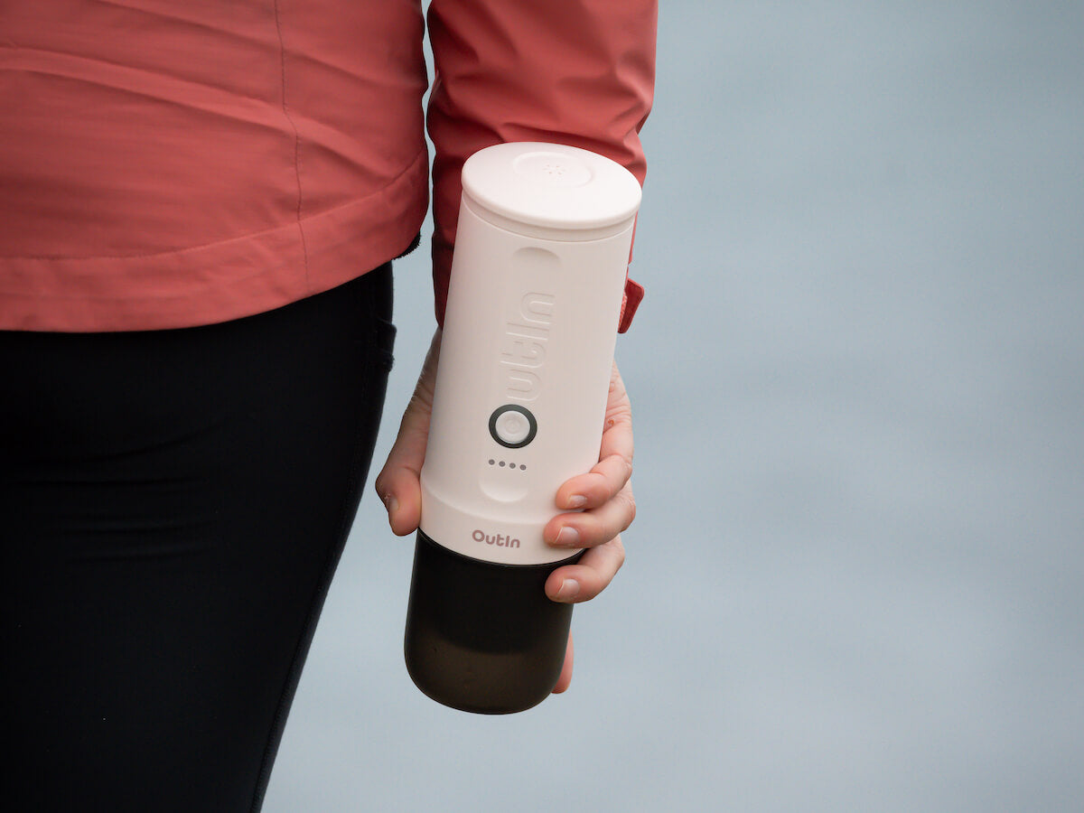OutIn | Machine Espresso Nano Portable Electrique - Rose Quartz (Édition Limitée)