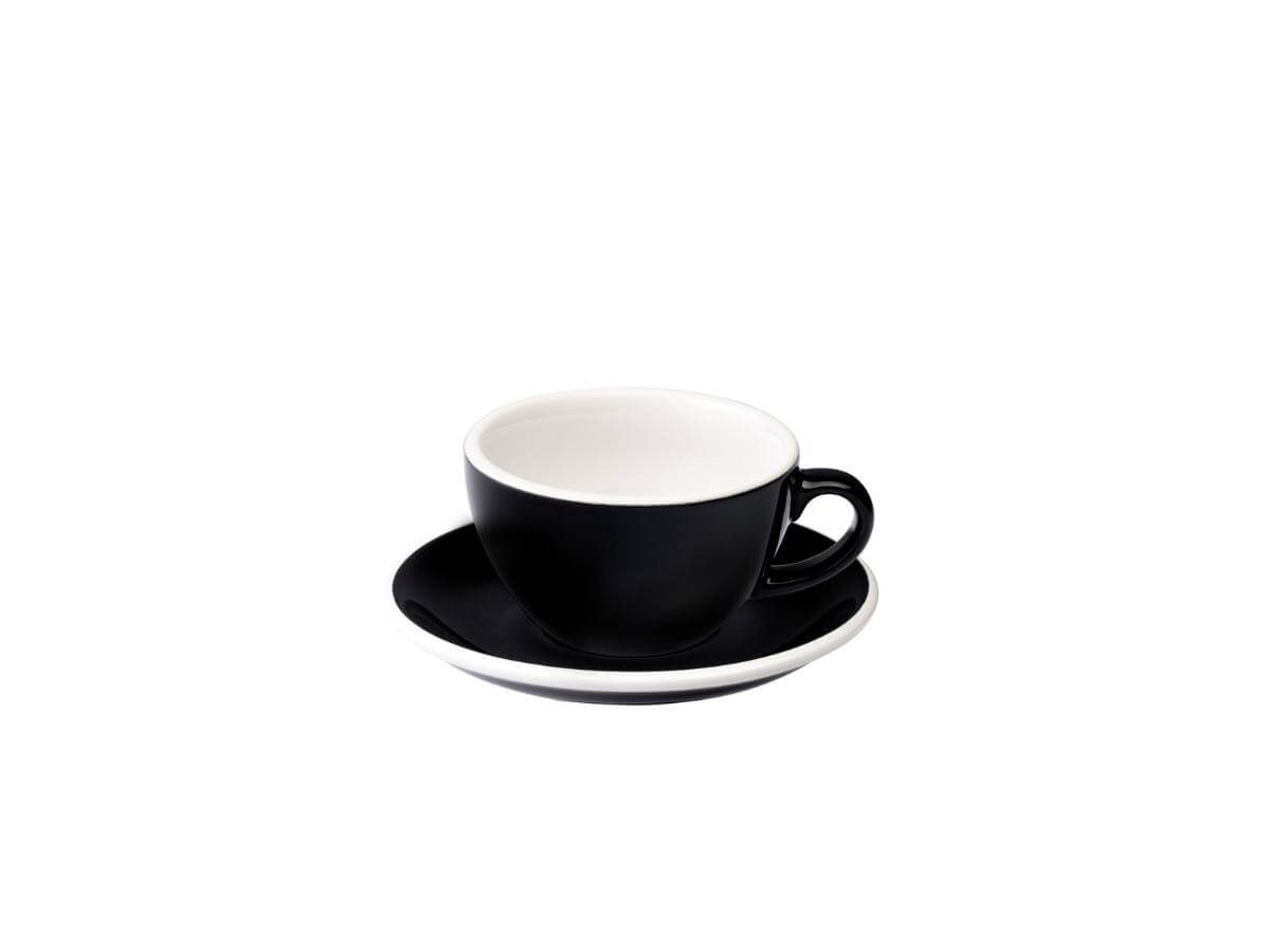 Loveramics | Tasse & soucoupe à flat white Egg de 150 ml