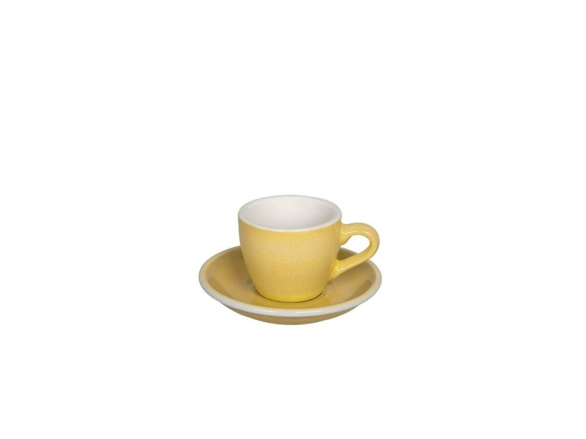 Loveramics | Tasse & soucoupe à espresso Egg de 80 ml - Couleurs de potier