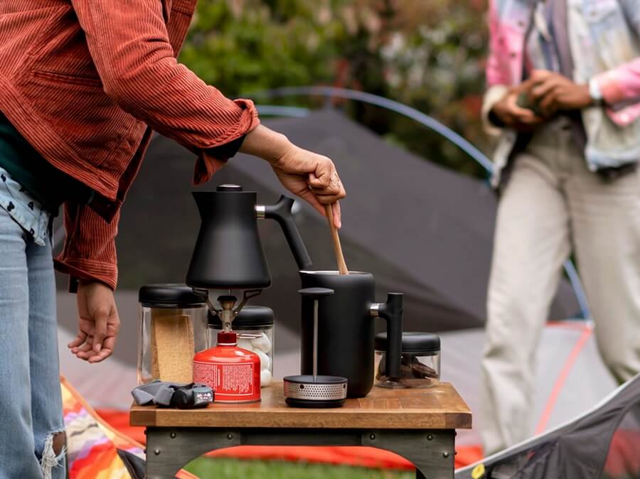 Fellow | Cafetière à piston Clara - Noir mat