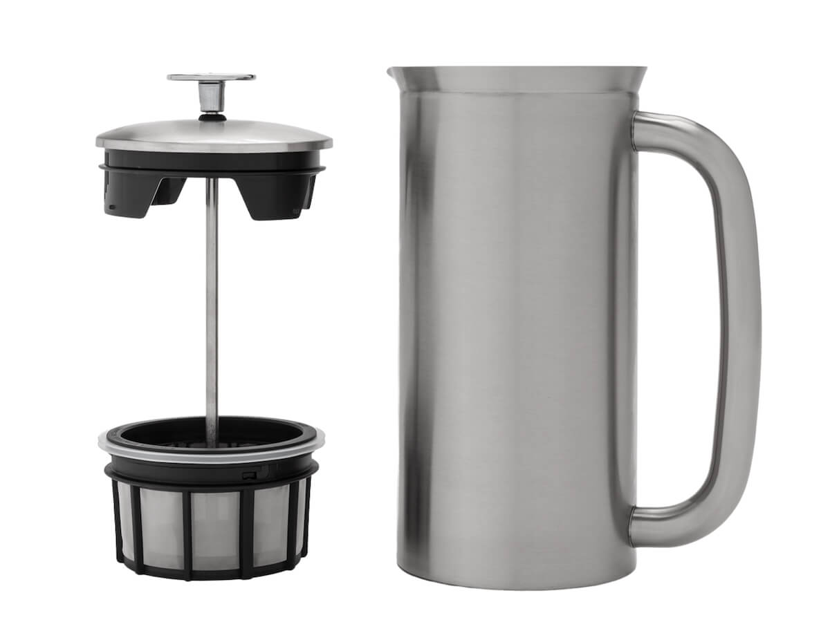 Espro | Cafetière à piston P7 - Acier inoxydable brossé