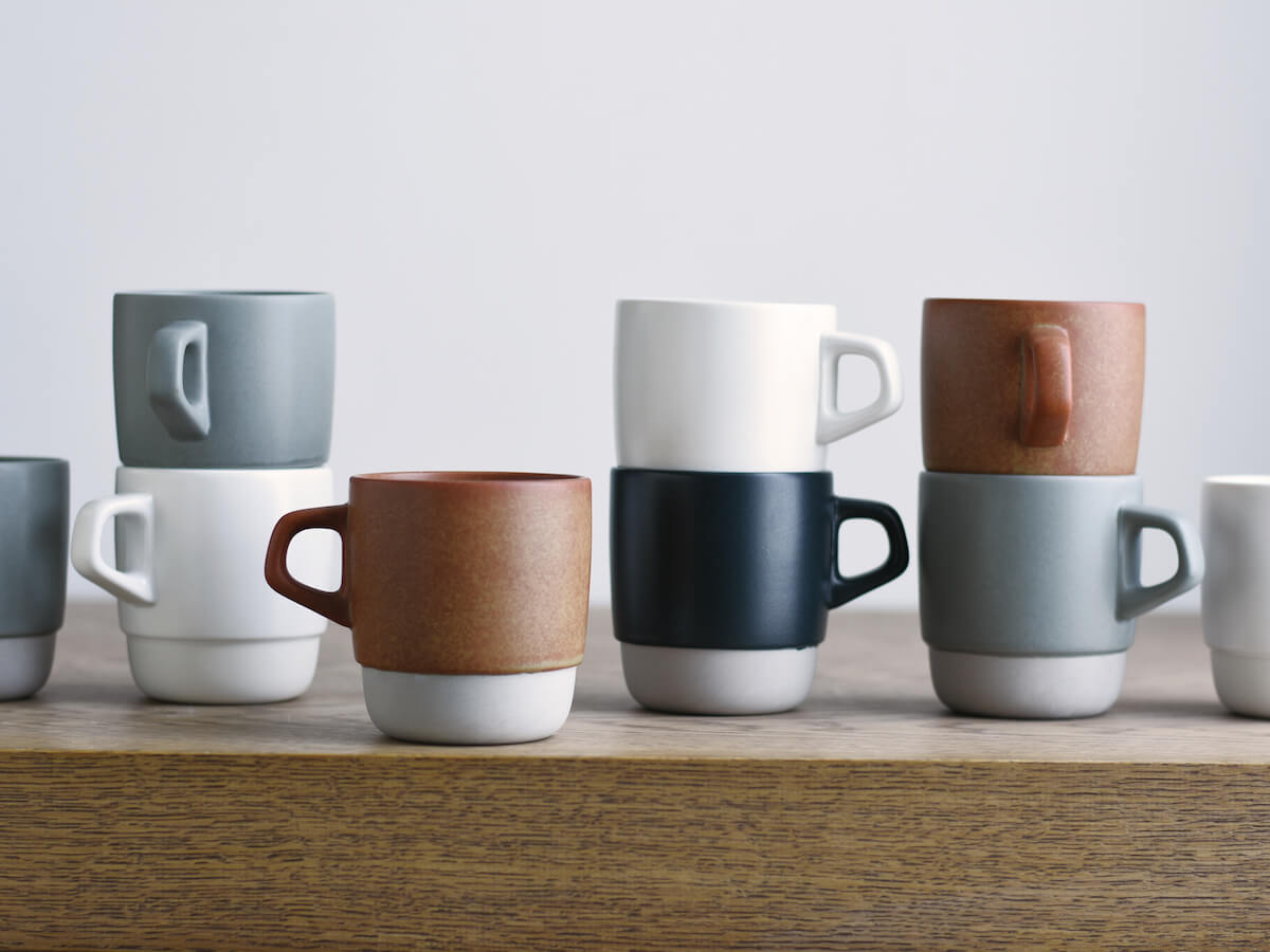 Kinto | Slow Coffee Style Stacking Mug - Navy - CAFUNE - Serveware - Canada