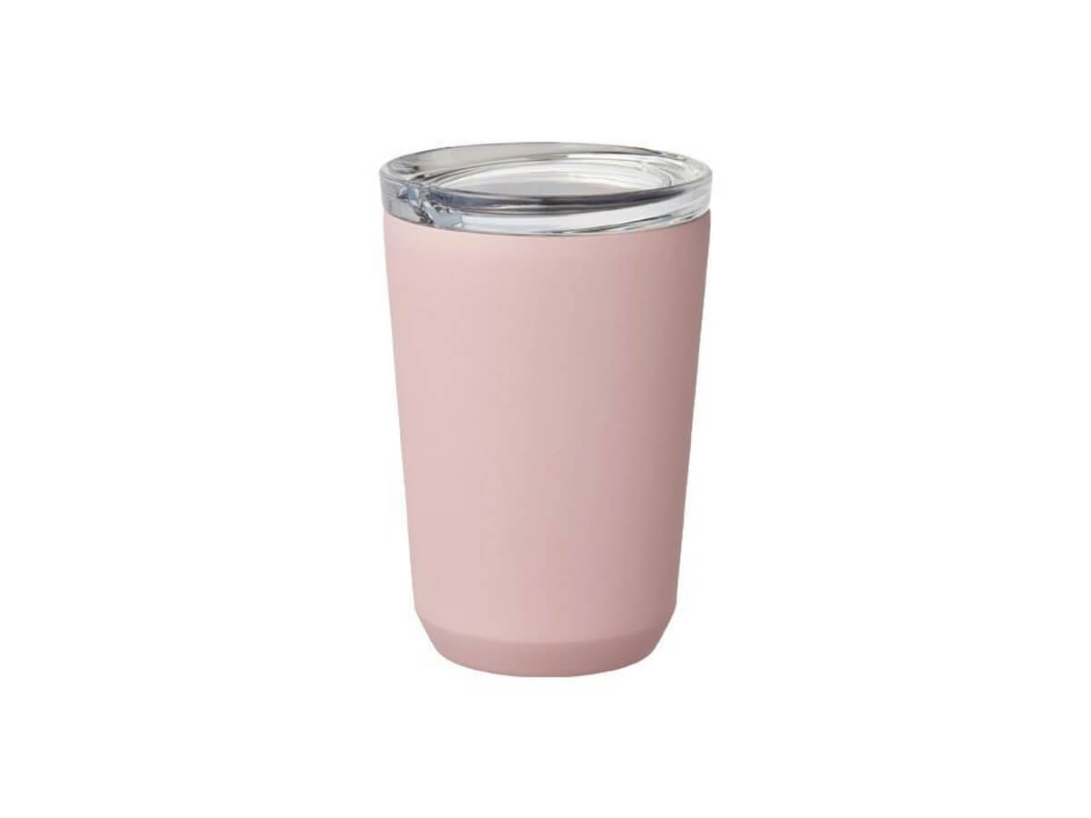 Kinto | Tasse de voyage To Go (avec bouchon) - Rose