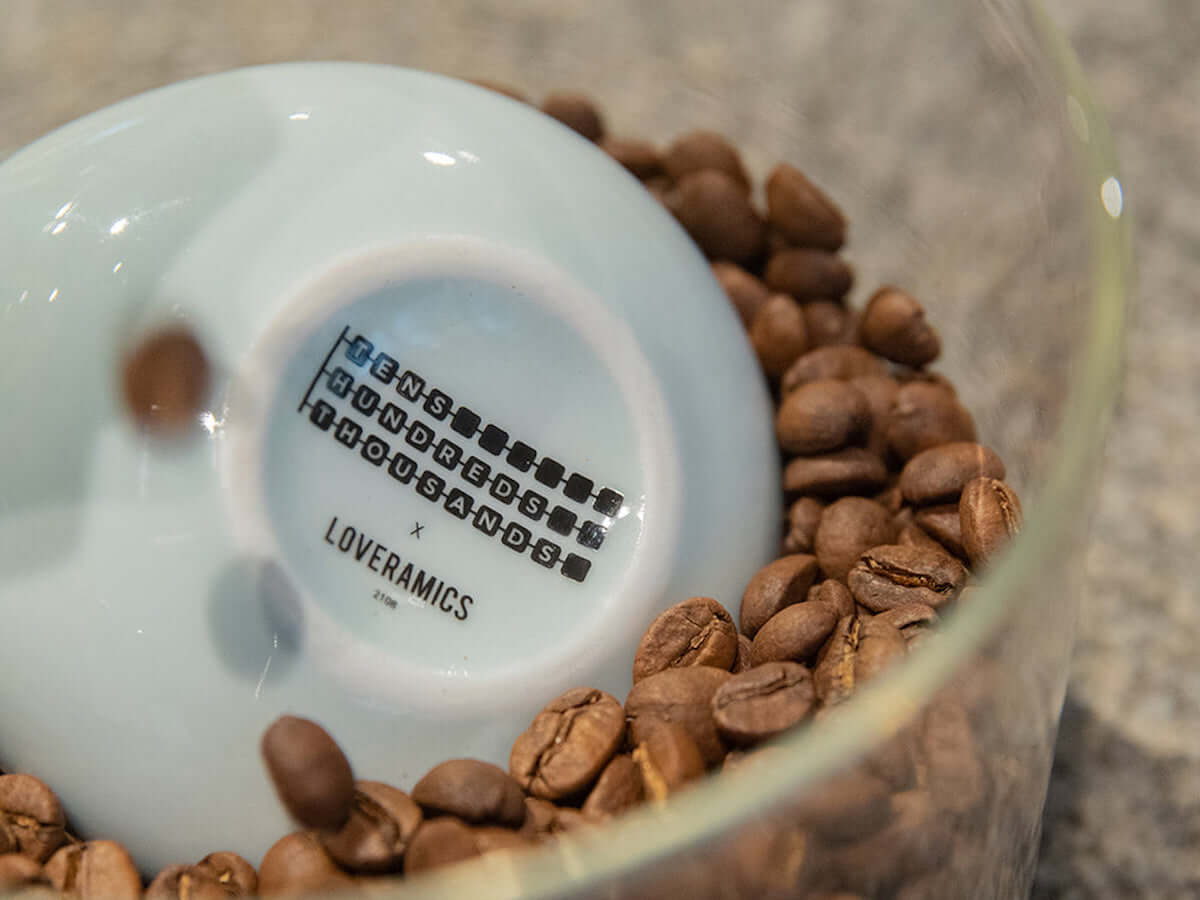 Loveramics | Bols doseurs à café - Ensemble de 2