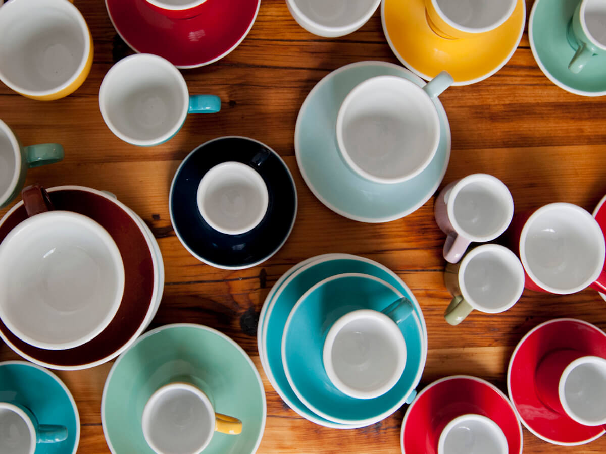 Loveramics | Tasse et soucoupe à espresso Tulip de 80 ml