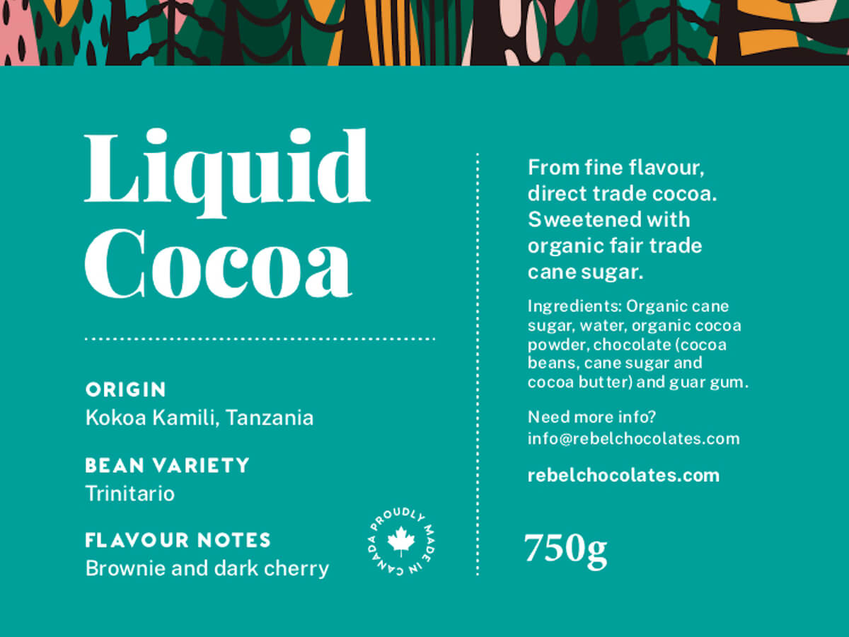 Rebel Chocolates | Liquid Cocoa