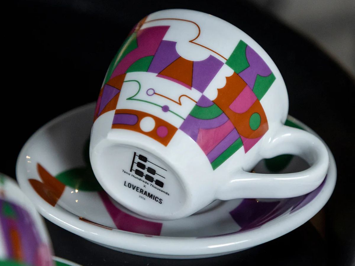 Loveramics | Édition Spéciale Tasse à Espresso & Soucoupe - Ensemble de 2