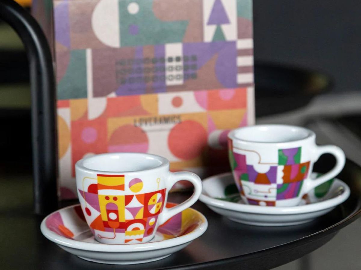 Loveramics | Édition Spéciale Tasse à Espresso & Soucoupe - Ensemble de 2