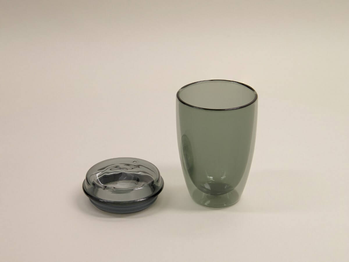 Good Cuppa | Tasse à emporter en verre à double paroi - 8oz