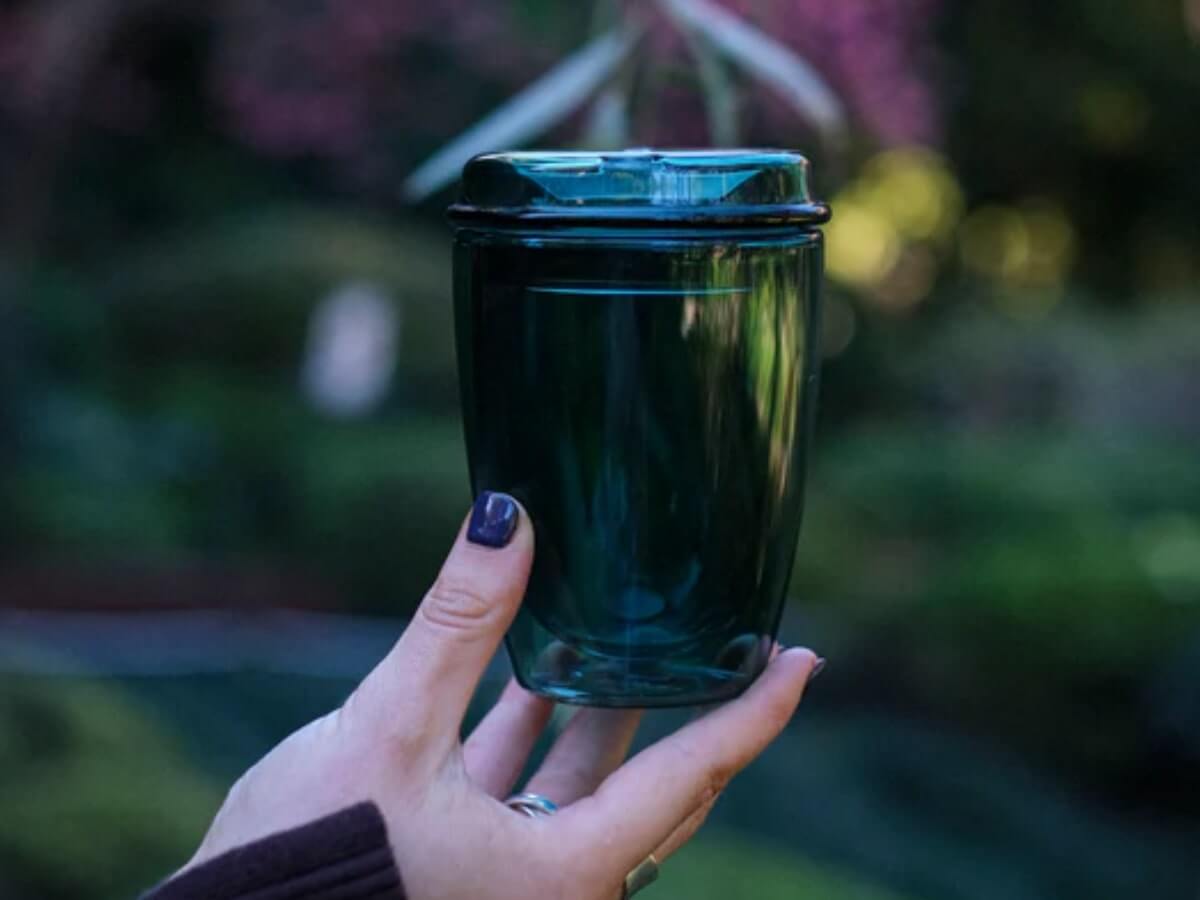 Good Cuppa | Tasse à emporter en verre à double paroi - 8oz