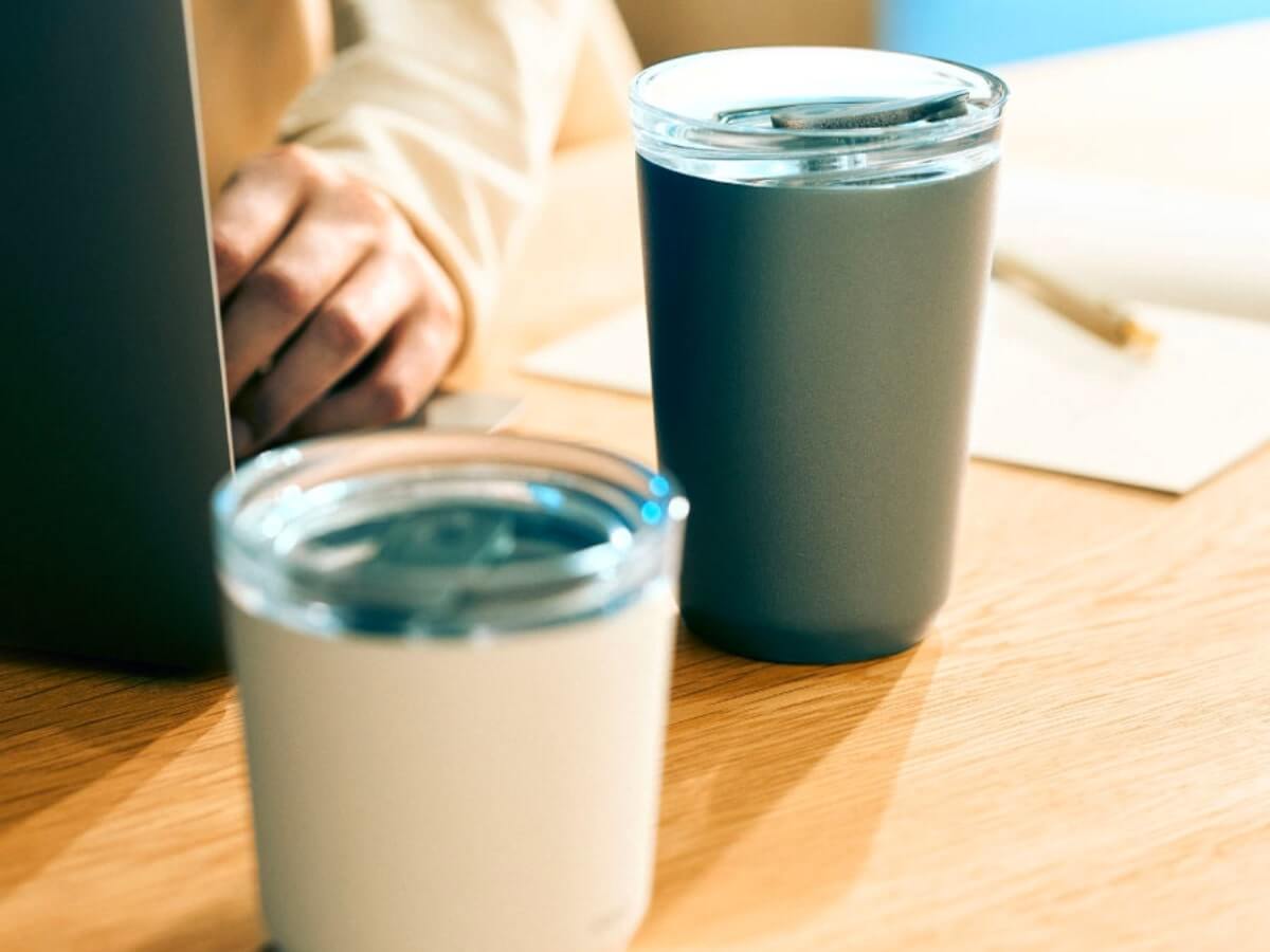 Kinto | Tasse de voyage To Go (avec bouchon) - Noir