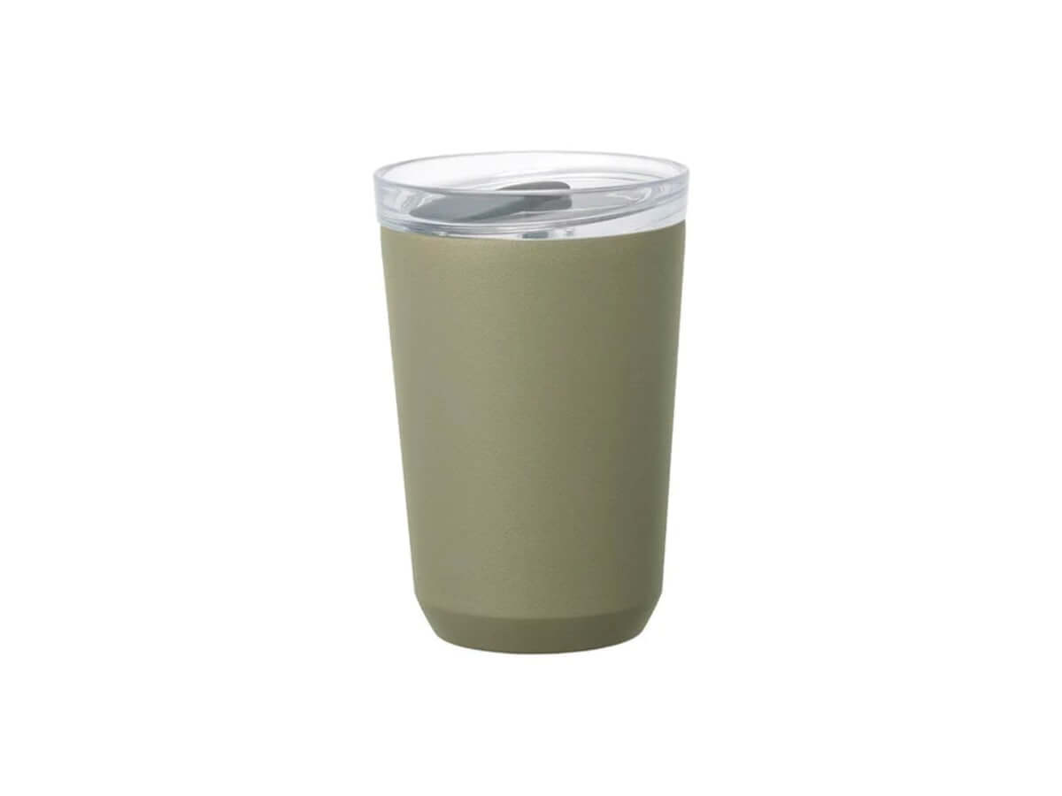 Kinto | Tasse de voyage To Go (avec bouchon) - Khaki