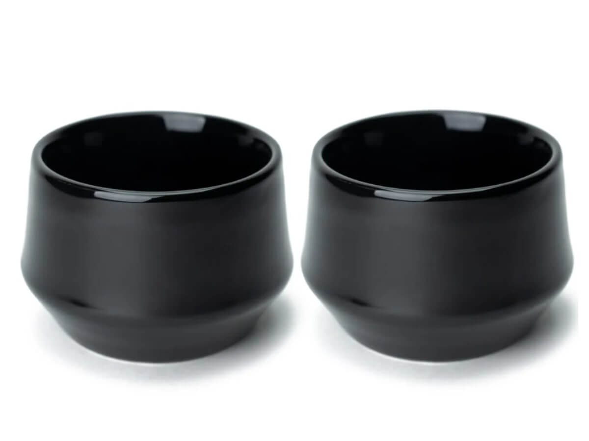 Kruve | Verre à Latte Imagine en Porcelain - Ensemble de 2