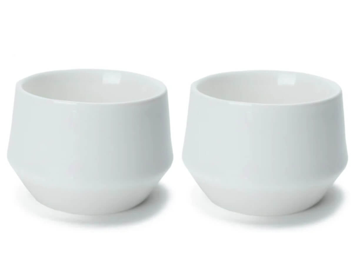 Kruve | Verre à Latte Imagine en Porcelain - Ensemble de 2