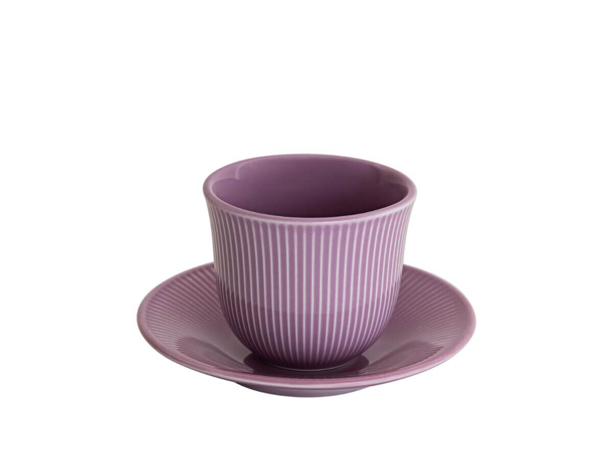 Loveramics | Soucoupe à motif en relief de 13cm