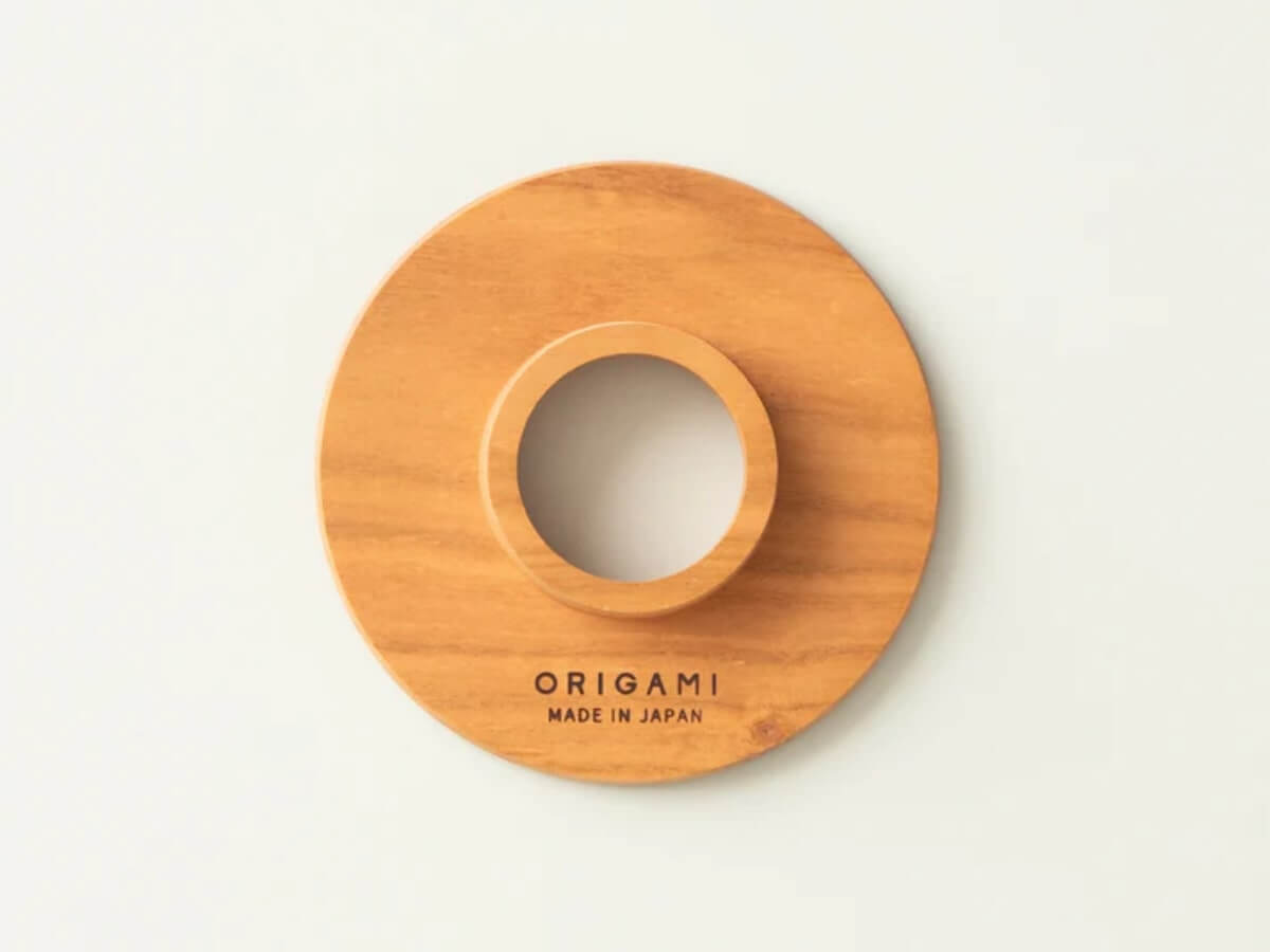 Origami | Support Sakura en bois de cerisier