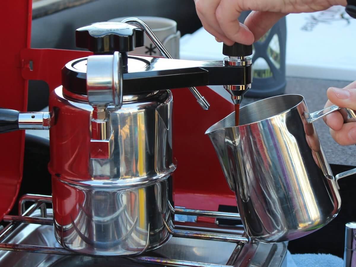 Bellman | Machine à espresso et mousseur à vapeur pour cuisinière avec manomètre (Boîte ouverte)