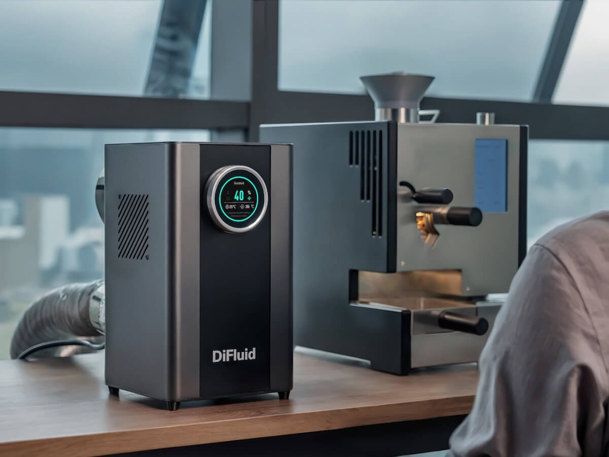 DiFluid | AirWave - Éliminateur de fumée de Torréfaction