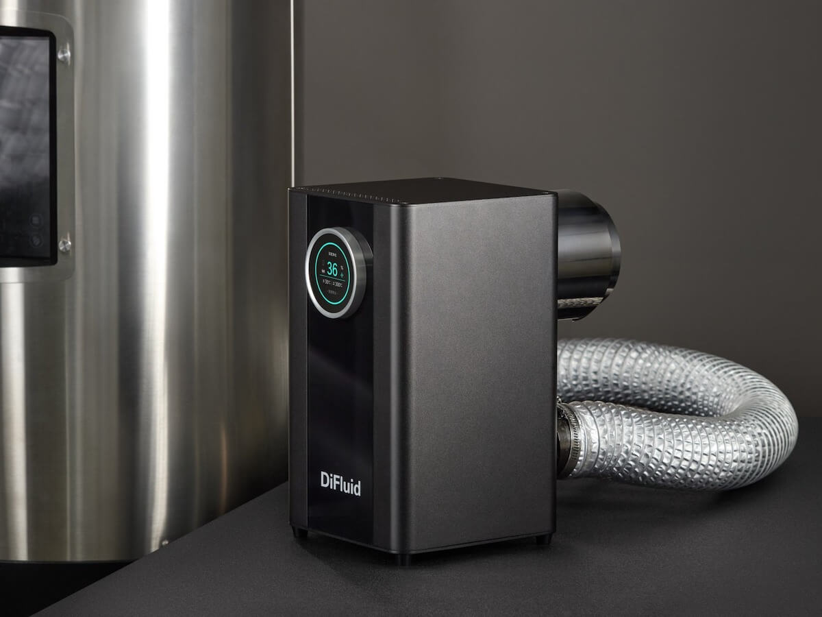 DiFluid | AirWave - Éliminateur de fumée de Torréfaction