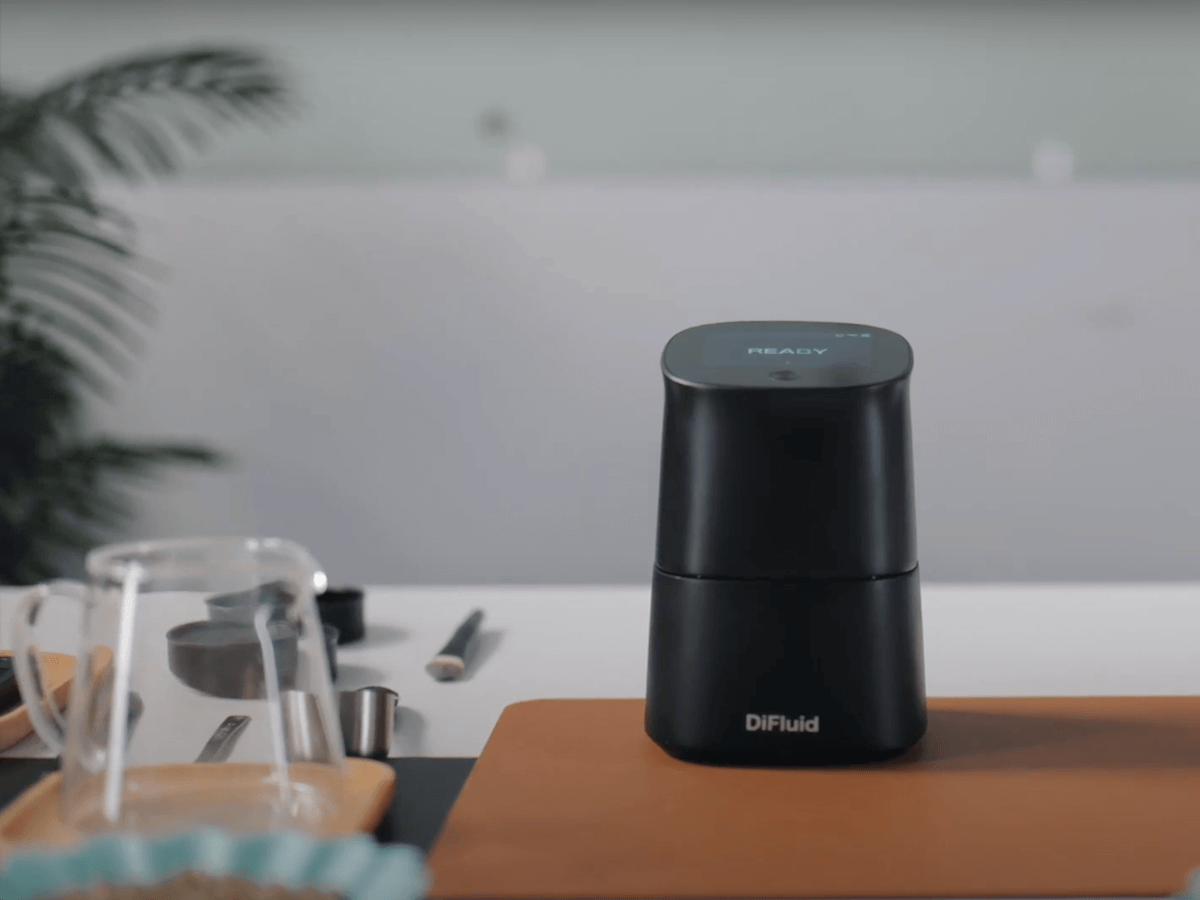 DiFluid | Omix - Analyse de la couleur du café vert et de la torréfaction