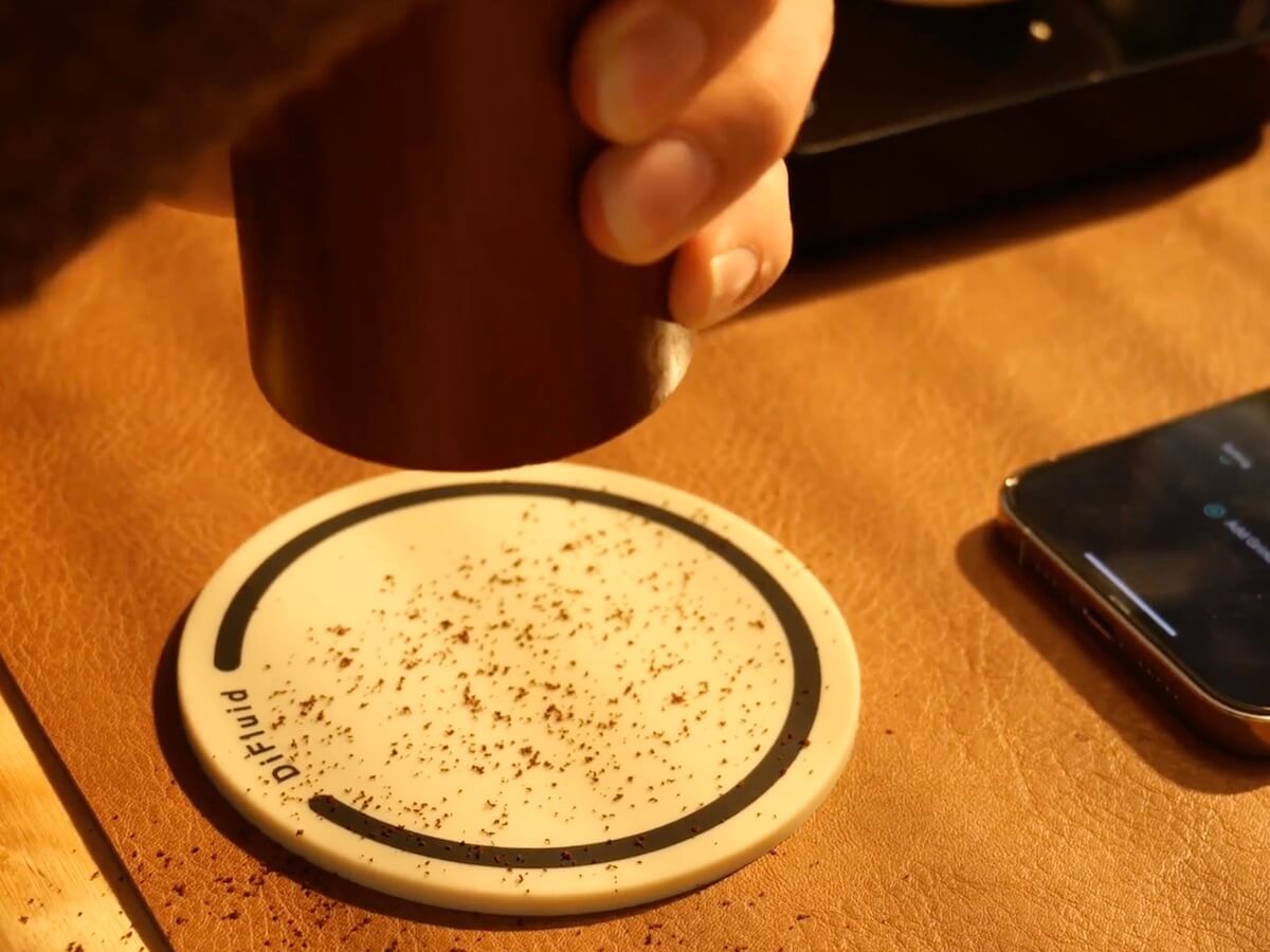 DiFluid | Le Sous-Verre d&#39;Analyse des Particules.