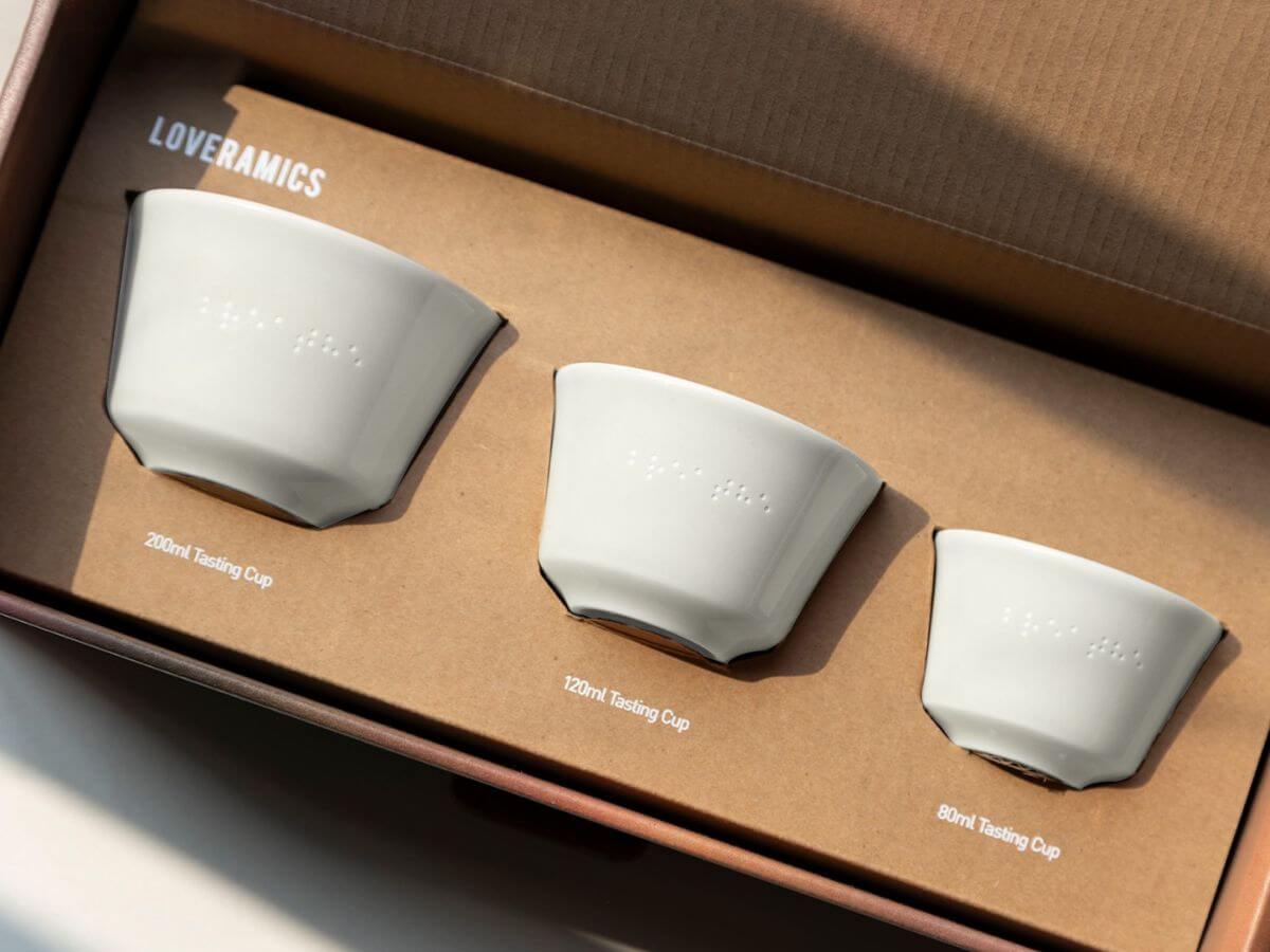 Loveramics | Ensemble cadeau de tasse de dégustation Mikael Jasin