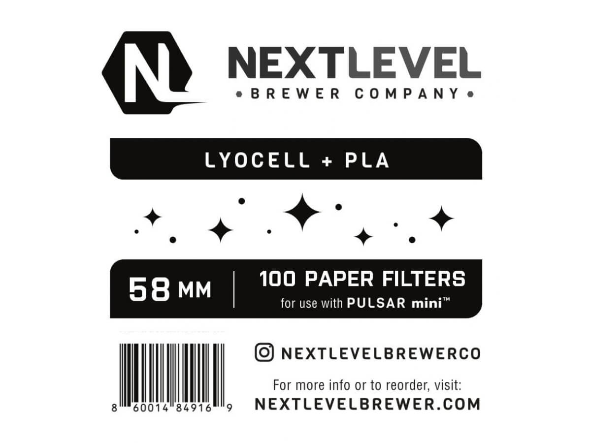 NextLevel | Filtres à café Pulsar - Lyocell + PLA