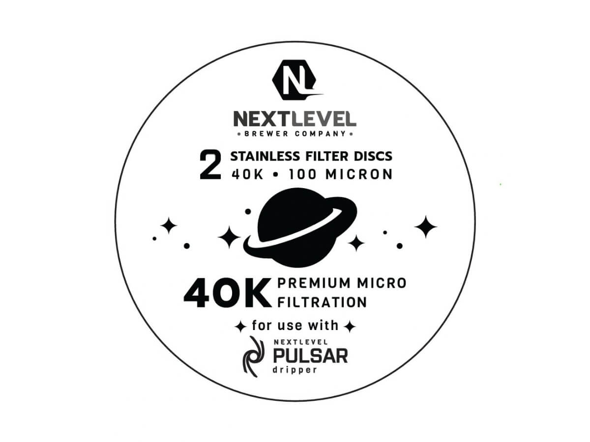 NextLevel | Filtre en acier inoxydable pour infuseur Pulsar