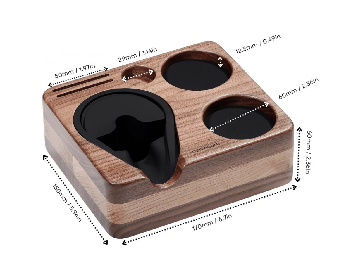 Normcore | Station de Tassage Espresso Compacte - Bois