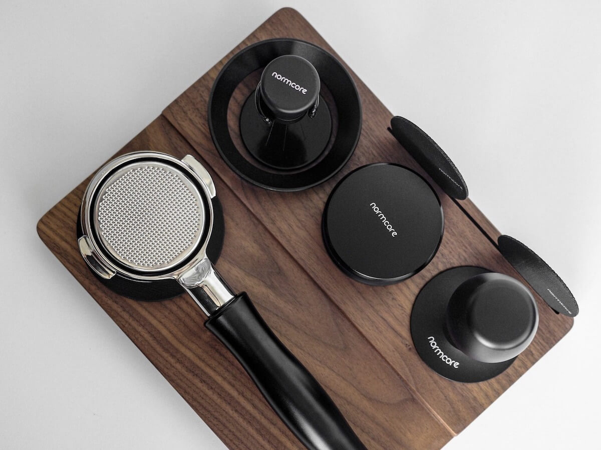 Normcore | Tapis de Tassage Espresso Plat - Bois