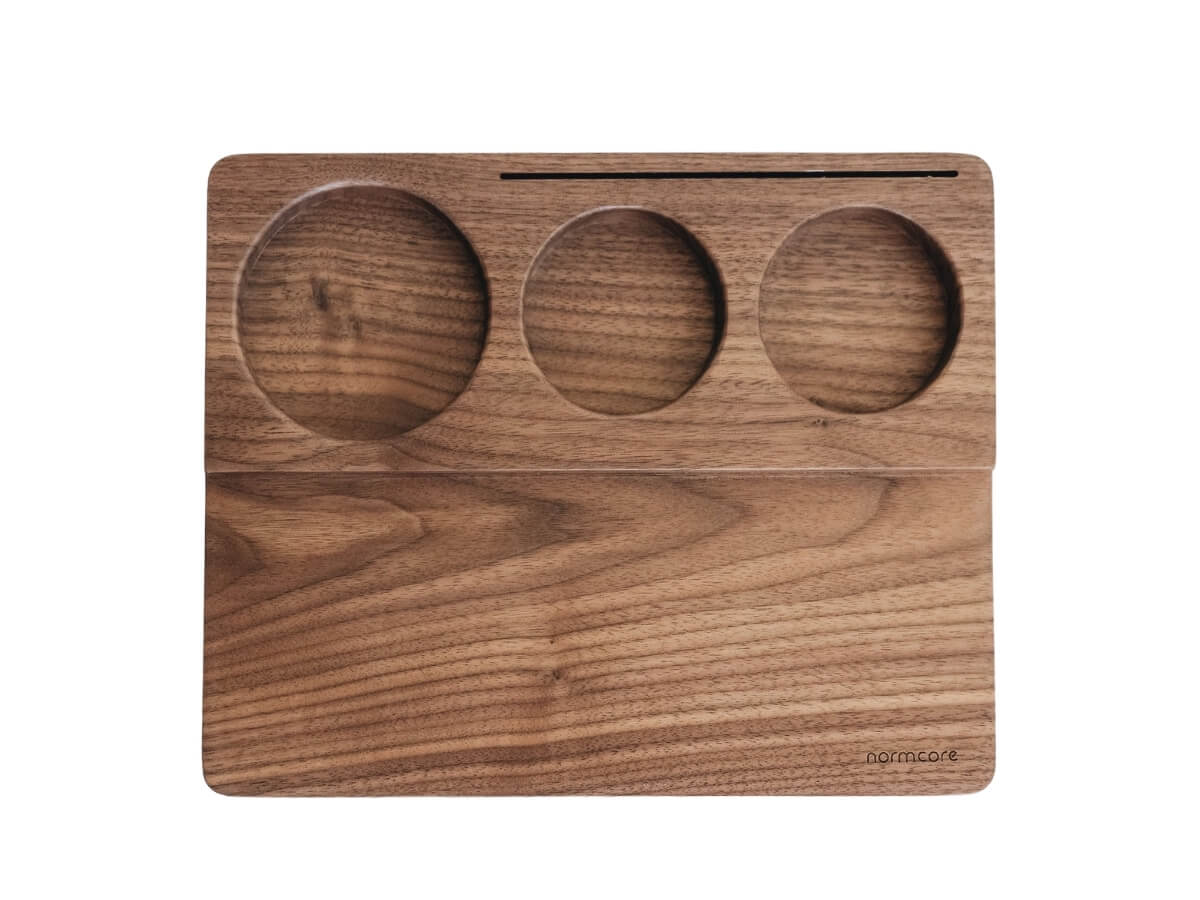 Normcore | Tapis de Tassage Espresso Plat - Bois