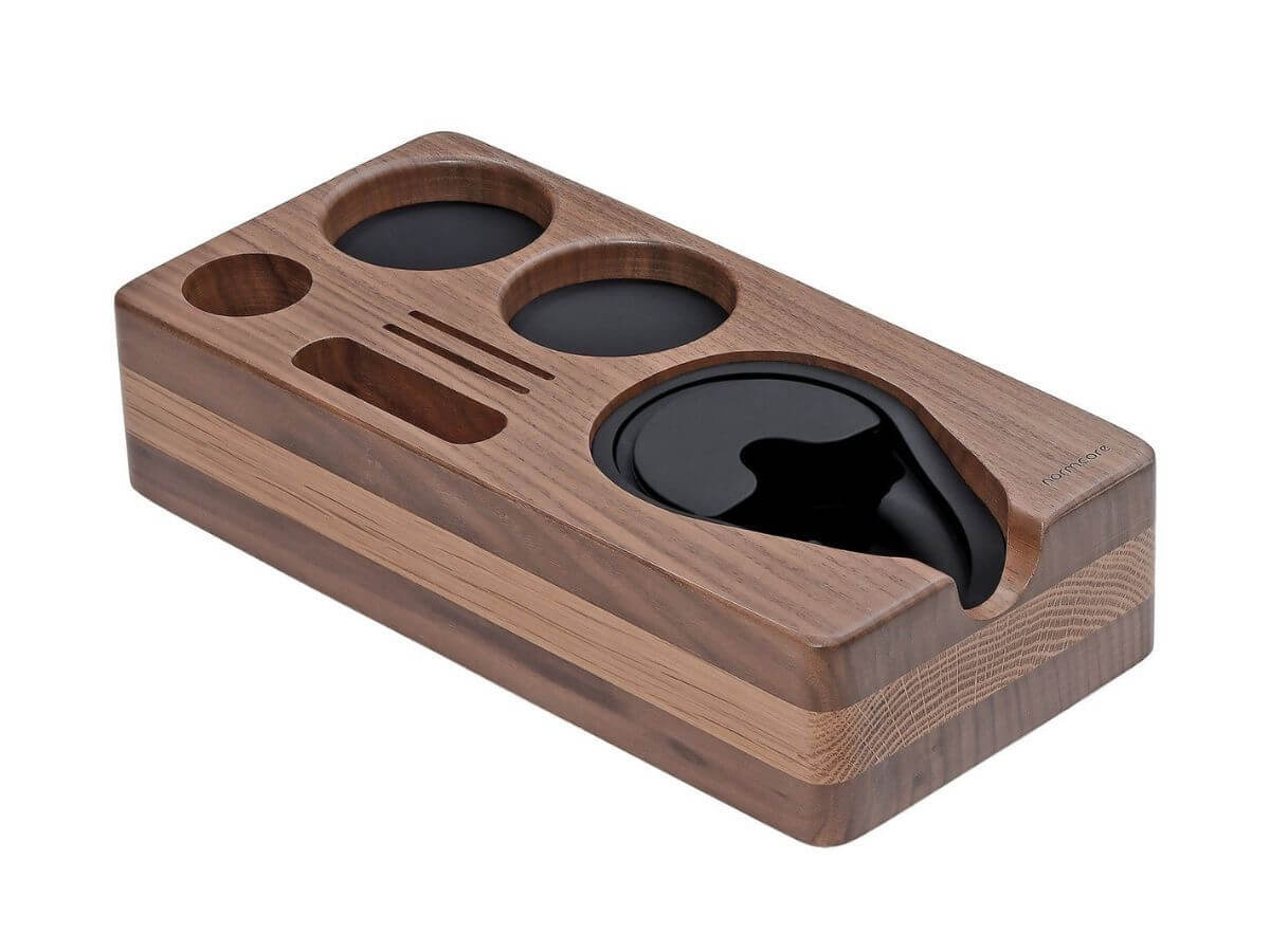 Normcore | Station de Tassage Espresso Étroite - Noyer