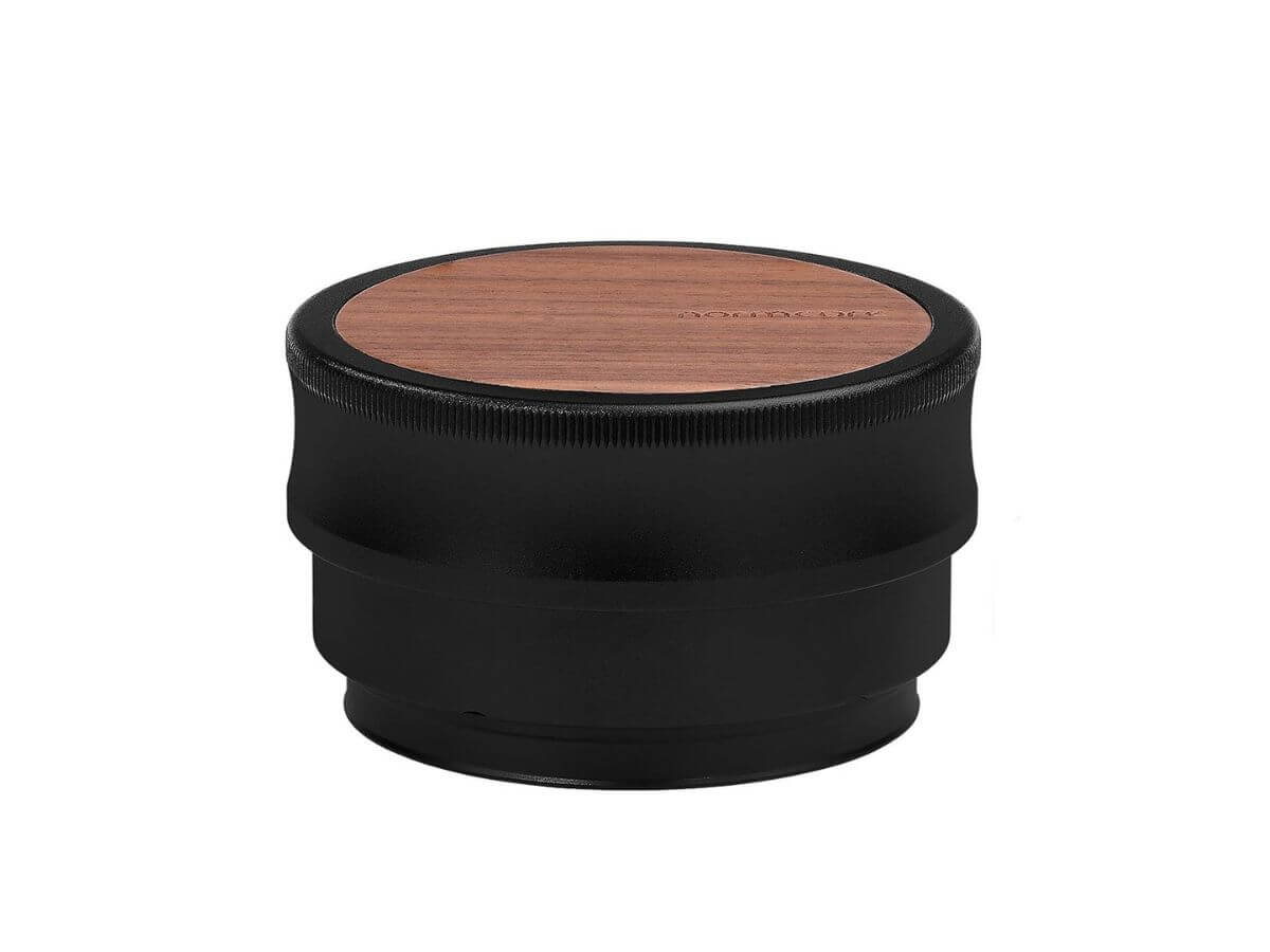 Normcore | Palm Tamper (tasseur à pression ajustable) – manche en noyer &amp; revêtement PVD en titane