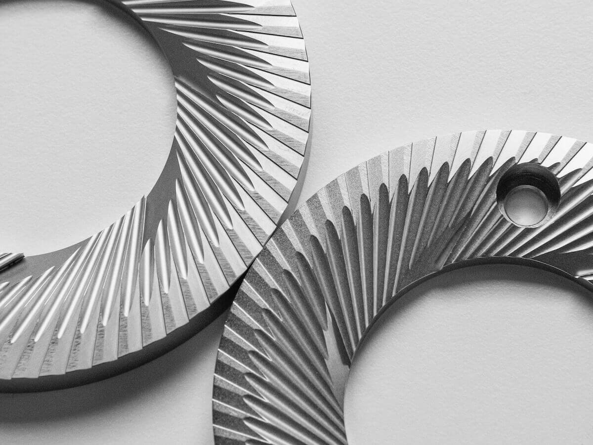 Option-O | Meules plates de 102mm Mizen - Fixation &quot;Blind&quot;