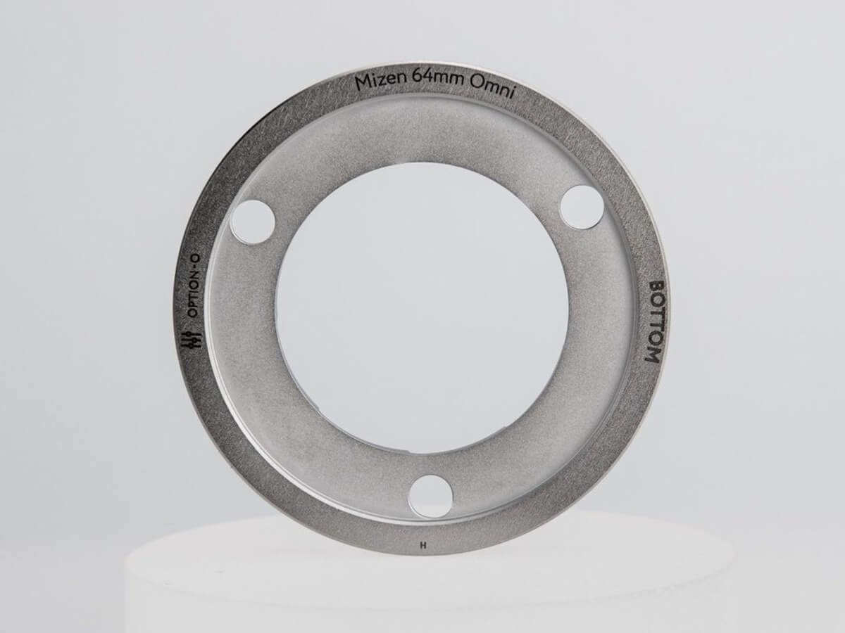 Option-O | Meules plates Mizen de 64 mm