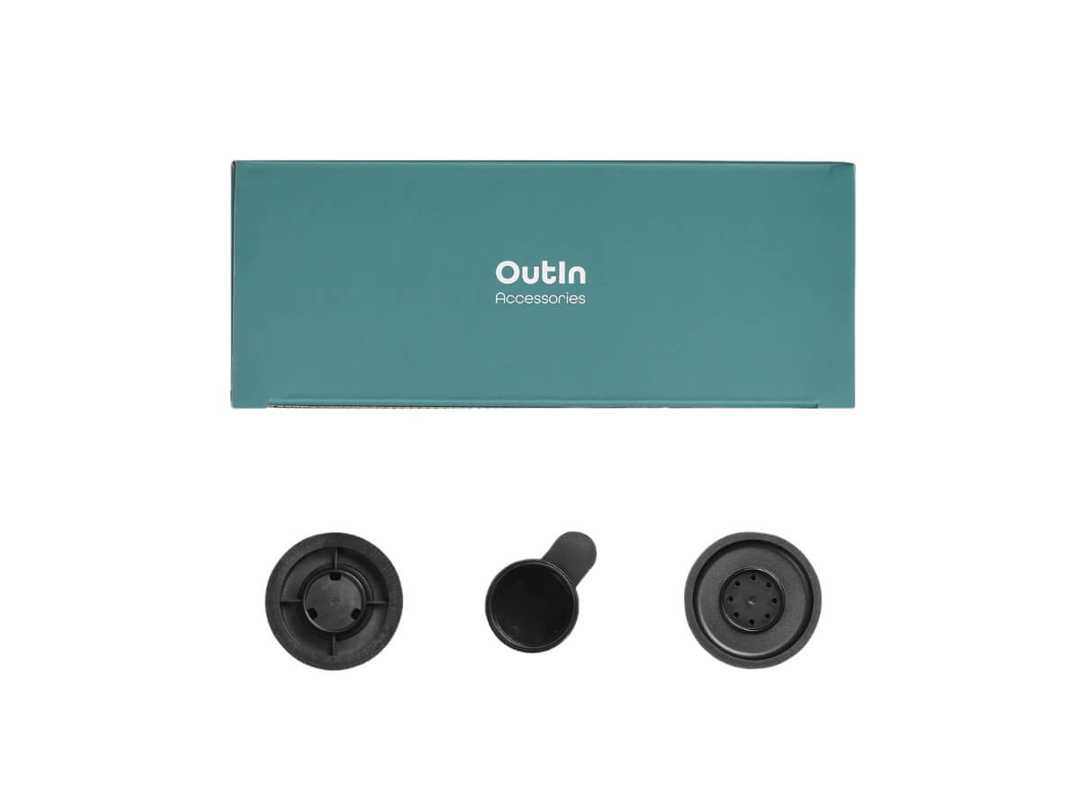 OutIn | Ensemble d'Adapteurs pour Machine Espresso Portable Nano