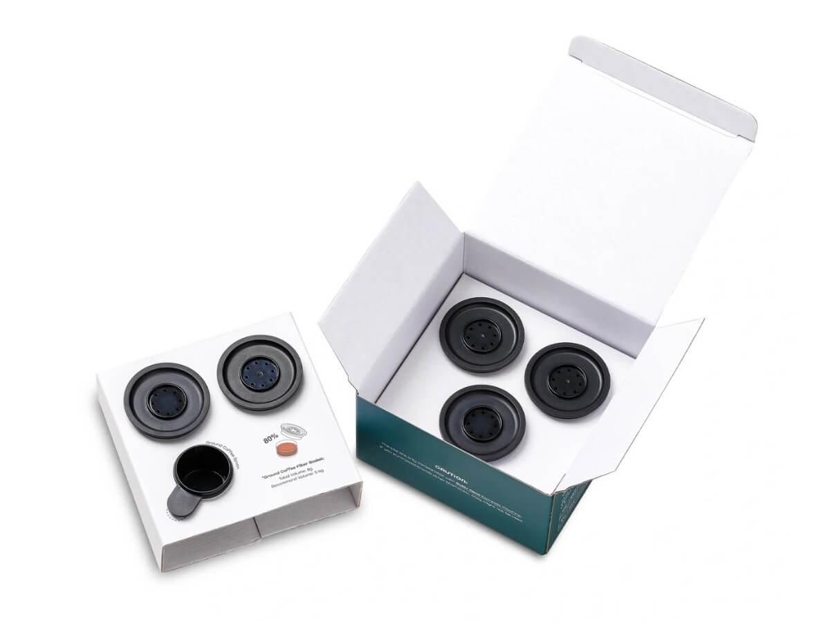 OutIn | Ensemble Panier Filtre pour Machine Espresso Portable Nano