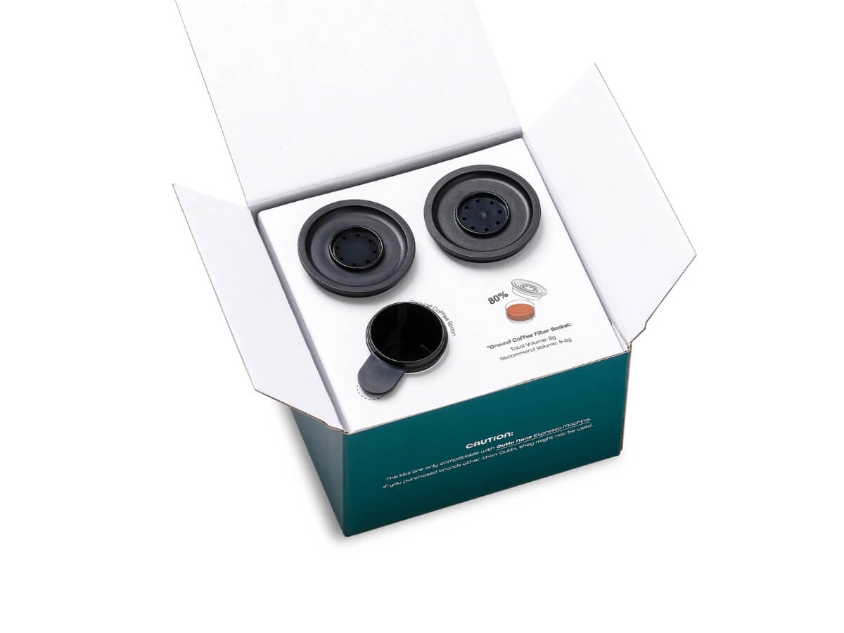 OutIn | Ensemble Panier Filtre pour Machine Espresso Portable Nano