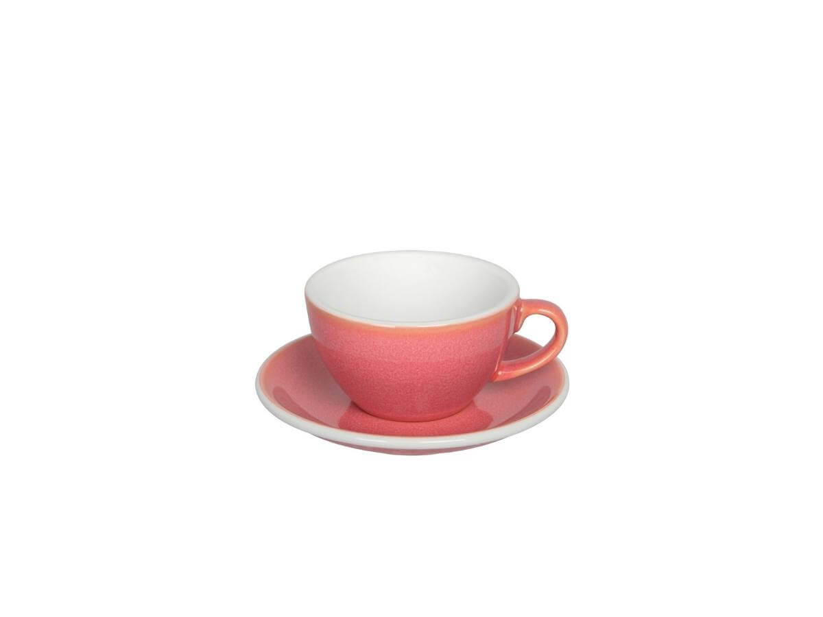 Loveramics | Tasse & soucoupe à flat white Egg de 150 ml - Couleurs de potier