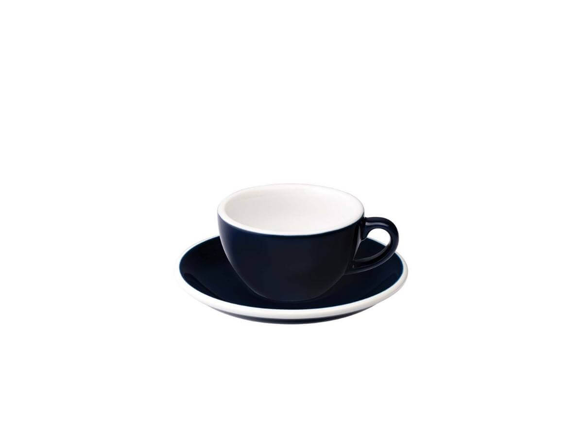 Loveramics | Tasse & soucoupe à flat white Egg de 150 ml