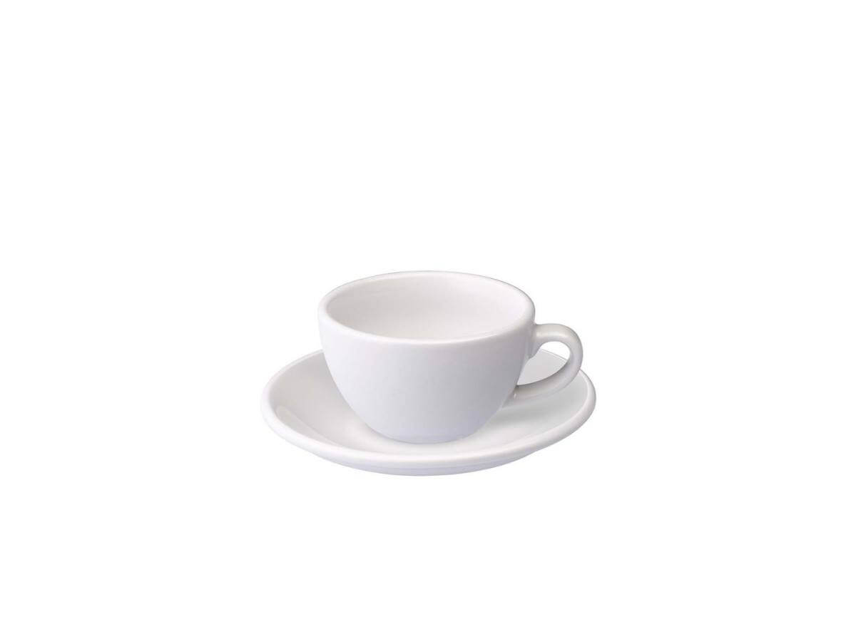 Loveramics | Tasse &amp; soucoupe à flat white Egg de 150 ml