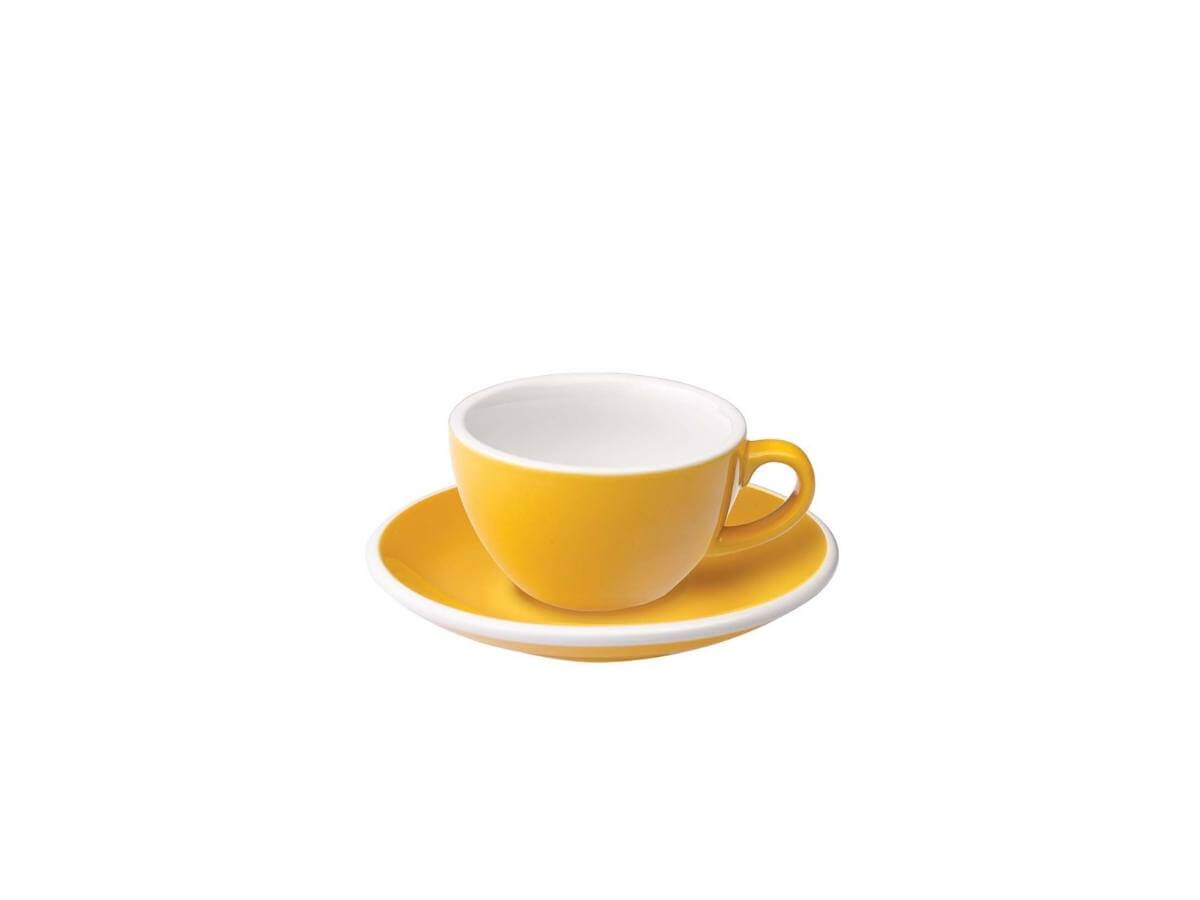 Loveramics | Tasse &amp; soucoupe à flat white Egg de 150 ml