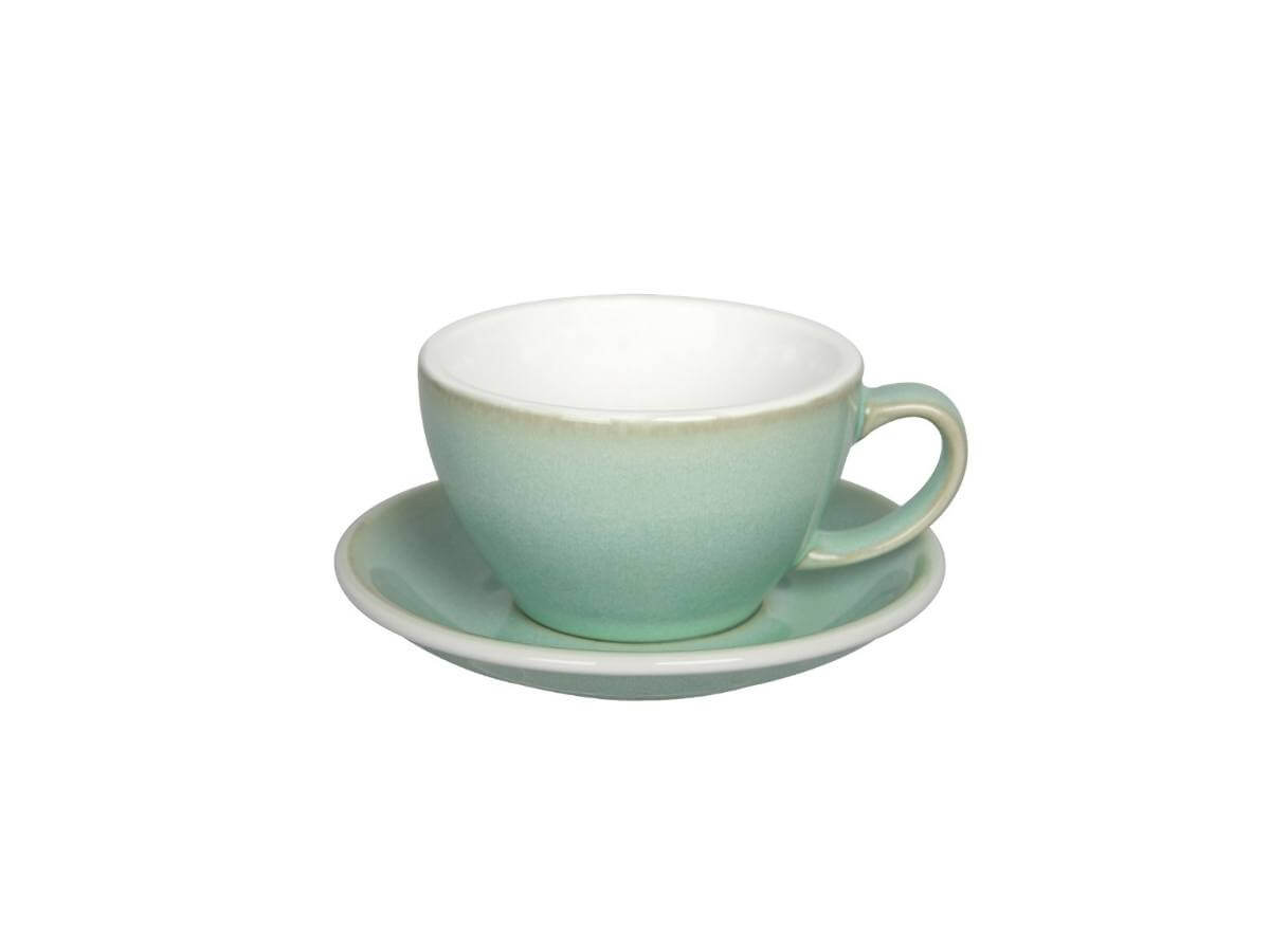 Loveramics | Tasse & soucoupe à latte Egg de 300 ml - Couleurs de potier