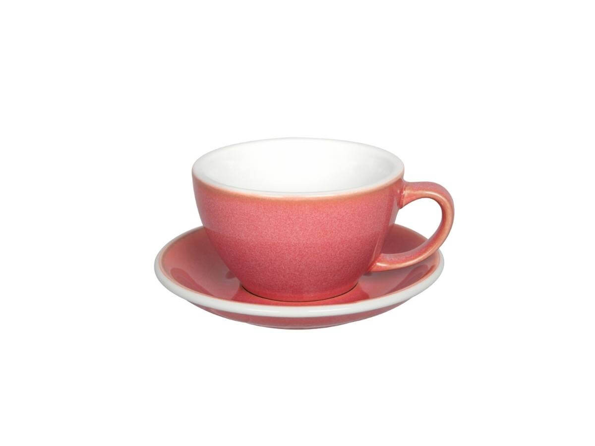 Loveramics | Tasse &amp; soucoupe à latte Egg de 300 ml - Couleurs de potier